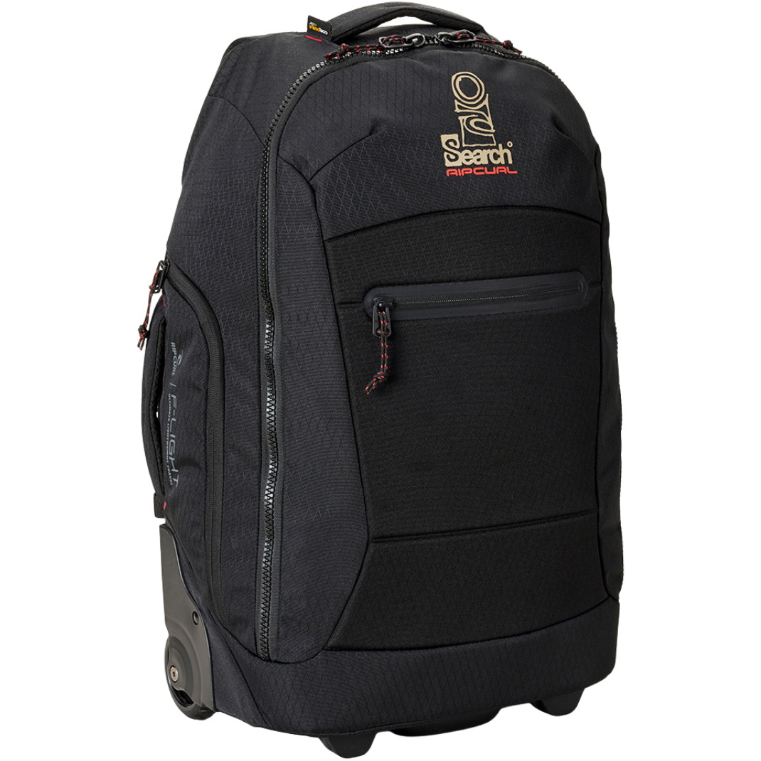 2026 Rip Curl Let F-Light Hybrid 32L Cordura Hjulet Travel Taske 02FMTB - Black